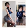 Đồ Lót Cosplay Thư Ký Đồng Phục Hộp Đêm Top Váy Slim-Fit Mềm Mại Giá Ưu Đãi 140.400₫ 7