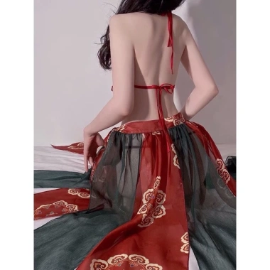 Đồ lót trang Trung Hoa Set yếm voan Phượng Hoàng CP04 CICI BONITA HCM 139.000₫ 3
