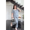 Đồ mặc nhà nữ pijama SUNA K35 dài, áo cổ viền bèo, vải mềm mịn - 242.190₫ 7