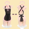 Đồ ngủ cosplay hầu gái hồng đen Dream Wear DN109 - Váy ngủ gợi cảm siêu rẻ 90k 2