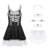 Đồ ngủ cosplay hầu gái sexy, váy ngủ gợi cảm, hóa trang quyến rũ - Giá 75.000 VND 6