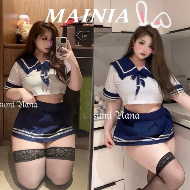 Đồ Ngủ Cosplay Học Sinh Lolita Size 40‑90Kg MS46 – 115k Mainia 9 Đồ Ngủ Cosplay Học Sinh Lolita Size 40‑90Kg MS46 – 115k Mainia 9