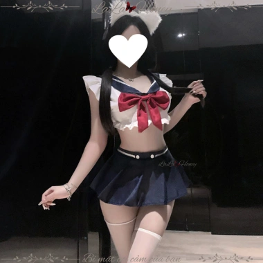Đồ ngủ cosplay học sinh quyến rũ C235 - Váy ngắn gợi cảm, thuy thủ nóng bỏng, giá giảm 144k tại LaLaHoney 6 Đồ ngủ cosplay học sinh quyến rũ C235 - Váy ngắn gợi cảm, thuy thủ nóng bỏng, giá giảm 144k tại LaLaHoney 6