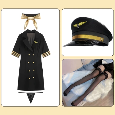 Đồ ngủ cosplay nữ tiếp viên gợi cảm Dream Wear DN27 - Giá chỉ 90.000 VNĐ 5