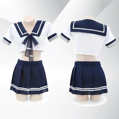 Đồ ngủ cosplay thủy thủ gợi cảm DN13 - Đóng đơn, ship nhanh, chỉ 25k 2 Đồ ngủ cosplay thủy thủ gợi cảm DN13 - Đóng đơn, ship nhanh, chỉ 25k 2