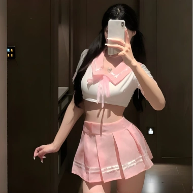 Đồ ngủ cosplay thủy thủ gợi cảm DN13 - Đóng đơn, ship nhanh, chỉ 25k