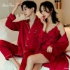 Đồ ngủ đôi nam nữ lụa cát cao cấp - quà tân hôn sang trọng, ưu đãi 365k - Since Then 2