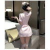 Đồ ngủ gợi cảm cosplay y tá trắng hồng, nút sơ mi, nón cao cấp, váy bác sĩ đai lưng sexy – BIKI HOUSE N353, giá ưu đãi 135k (giảm từ 175.5k) 5