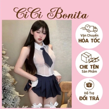 Đồ ngủ hóa trang nữ sinh CP117 CICI BONITA HCM - Đáng yêu, giá chỉ 138.000 đồng giảm từ 165.600