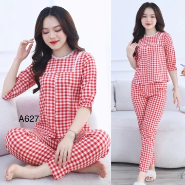 Đồ ngủ mặc nhà tay dài quần dài chất lụa, dễ thương xinh xắn, giá chỉ 175k 6 Đồ ngủ mặc nhà tay dài quần dài chất lụa, dễ thương xinh xắn, giá chỉ 175k 6