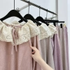 Đồ ngủ nữ bộ mặc nhà dài tay thu đông, tông màu trơn phối ren sang trọng – MIMI CLOTHES, giá chỉ 347.130 VND 7