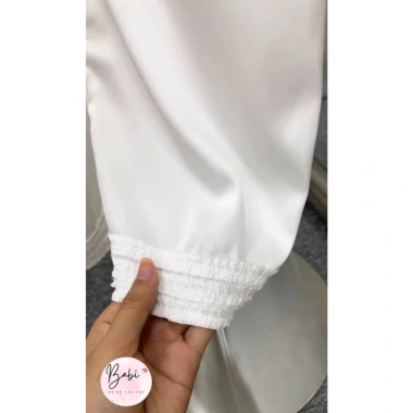 Đồ ngủ nữ dáng tiểu thư chất lụa lantin - Thiết kế sang trọng, giá ưu đãi 159.000₫