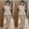 Đồ ngủ nữ dáng tiểu thư chất lụa lantin - Thiết kế sang trọng, giá ưu đãi 159.000₫ 5