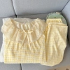 Đồ ngủ nữ dễ thương bộ pijama học sinh thiếu nữ áo quần tay dài 149.900₫ 7
