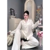 Đồ Ngủ Nữ JULY Pijama Mèo Kitty Đính Đá, Lụa Latin Mềm Mịn, 58kg - Giá 209.000₫ 4