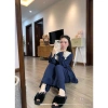Đồ ngủ nữ Lily dài tay cổ vuông ren, mix quần suông vintage, pijama giá 158.400₫ 7