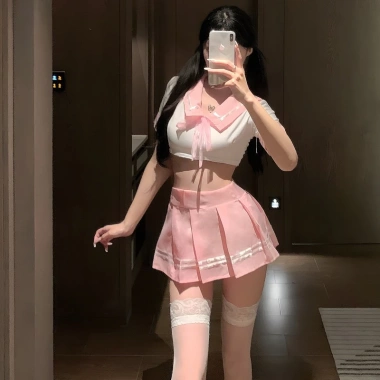 Đồ ngủ nữ sexy cosplay học sinh gợi cảm, bộ trang phục HLL13 chỉ 75.000đ 3 Đồ ngủ nữ sexy cosplay học sinh gợi cảm, bộ trang phục HLL13 chỉ 75.000đ 3