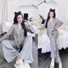 Đồ ngủ nữ truyền thống pijama tay dài MIKY lụa Latin cao cấp, siêu mềm, thoáng khí, xinh xắn, phù hợp 7