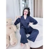 Đồ ngủ pijama EVAVIE tay lỡ chất lụa Latin mềm mại, giảm 22% chỉ 189.000₫ 4