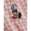 Đồ ngủ pyjama Mickey nam nữ mùa xuân thu – Hai chiếc rộng rãi kẻ sọc dài tay, giảm giá 159.000₫ 8