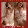 Đồ ngủ sexy áo lót có đệm ngực, quần váy ren voan mềm gợi cảm, giảm còn 129k 3