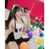 Đồ ngủ sexy cosplay hầu gái kèm bờm CP1 - Váy ngủ gợi cảm, giá ưu đãi 172k 6