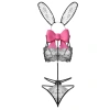 Đồ ngủ sexy thỏ ren full phụ kiện MS8.889 - Giá ưu đãi 85.000 VNĐ, thiết kế quyến rũ