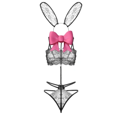 Đồ ngủ sexy thỏ ren full phụ kiện MS8.889 - Giá ưu đãi 85.000 VNĐ, thiết kế quyến rũ