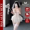 Đồ Ngủ Sexy Váy Cosplay Cô Dâu Tân Hôn Nóng Bỏng, Quyến Rũ - HLL64 Giá 191.000 VND