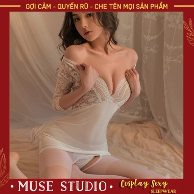 Đồ ngủ sexy váy ren mềm ôm dáng, tôn 3 vòng, kèm chip - Giá chỉ 99.000đ 7 Đồ ngủ sexy váy ren mềm ôm dáng, tôn 3 vòng, kèm chip - Giá chỉ 99.000đ 7