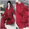 Đồ ngủ tiểu thư babydoll tay dài, quần dài lụa sang trọng latin - chỉ 255.000₫ 3