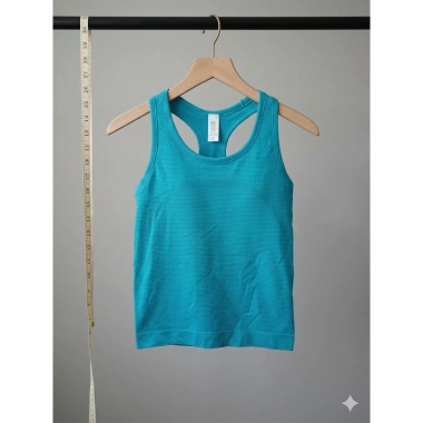 Đồ Tập Gym Croptop Nữ Đan Dây Tay Thun Co Giãn 4 Chiều Dáng Ôm Thấm Hút Mồ Hôi - 290k 9