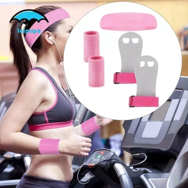 Đồ Tập Thể Dục Cầm Tay Dây Đeo và Băng Bảo Vệ Tay Nhẹ Nhàng - Phù Hợp Chạy Bộ, Kéo Lên 3