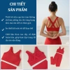 Đồ Tập Yoga Nữ S22 - Quần áo gym dây đan chéo xương cá, chống lật, thun lạnh thoáng mát, co giãn - Giá chỉ 535.000₫ 3