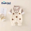 Đồ Tết Dakimi bé 0-12M – Body dài tay sơ sinh zip lông ấm áp, chỉ 148.800 VND 6