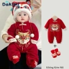 Đồ Tết Dakimi bé 0-12M – Body dài tay sơ sinh zip lông ấm áp, chỉ 148.800 VND 10
