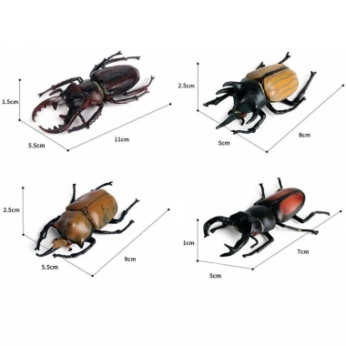 Đồ trang trí côn trùng NLINNI - Bọ cánh cứng Longhornedbee, tượng Dynastes sống động cho sân vườn & máy tính, 58.300₫ 2