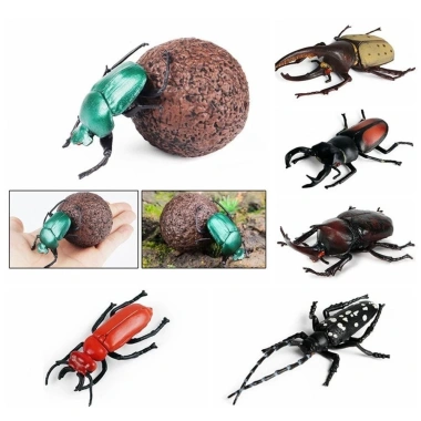 Đồ trang trí côn trùng NLINNI - Bọ cánh cứng Longhornedbee, tượng Dynastes sống động cho sân vườn & máy tính, 58.300₫ 8