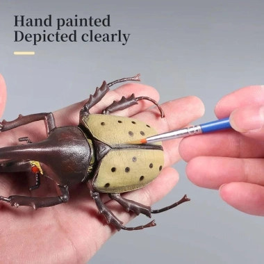Đồ trang trí côn trùng NLINNI - Bọ cánh cứng Longhornedbee, tượng Dynastes sống động cho sân vườn & máy tính, 58.300₫ 9
