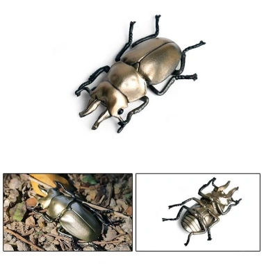 Đồ trang trí côn trùng NLINNI - Bọ cánh cứng Longhornedbee, tượng Dynastes sống động cho sân vườn & máy tính, 58.300₫ 10