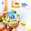 Đồ trang trí Dubai Nổi Đảo Bầu Trời Harry Fata – Giỏ tủ lạnh sàn vàng, dán ba chiều, quà tặng du lịch, giá chỉ 100.100₫ 2