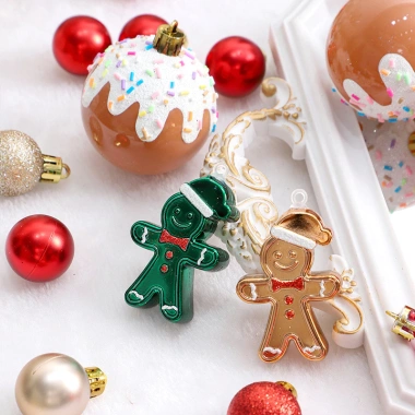 Đồ trang trí Giáng sinh Boutique Sơn bóng – Bộ mặt dây chuyền cây thông Noel giá ưu đãi 375,100₫