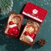 Đồ trang trí Giáng sinh len dệt: Cây Santa, vòng hoa Claus, quà bé - 165.176₫