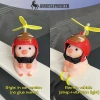 Đồ trang trí lợn gió dễ thương cho ô tô điện, xe máy và xe đạp - Giá 17.710₫ 5