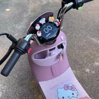 Đồ trang trí ô tô mèo Kitty, phù hợp xe đạp, máy điện, chỉ 25.000đ 2