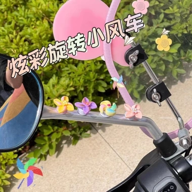 Đồ trang trí ô tô mèo Kitty, phù hợp xe đạp, máy điện, chỉ 25.000đ 7