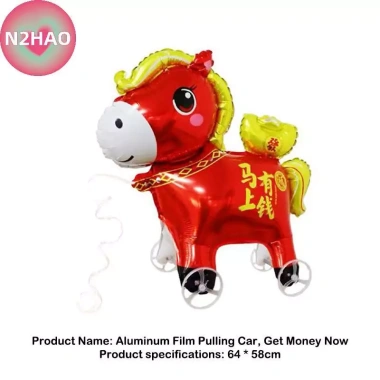 Đồ Trang Trí Sinh Nhật Ngựa 3D Đứng Nhôm – Phim Bóng, Bánh Xe, Động Vật N2HAO 2.026 15 Đồ Trang Trí Sinh Nhật Ngựa 3D Đứng Nhôm – Phim Bóng, Bánh Xe, Động Vật N2HAO 2.026 15