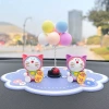 Đồ trang trí xe Doraemon 2.025 Sáng tạo, dễ thương, trang trí bảng điều khiển, giá 224.700 VND 9