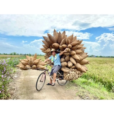Đó tre trang trí Tết - Hàng cứng đẹp làng nghề, giá chỉ 40.000đ giảm từ 52.000đ 5
