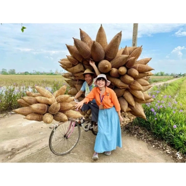 Đó tre trang trí Tết - Hàng cứng đẹp làng nghề, giá chỉ 40.000đ giảm từ 52.000đ 7